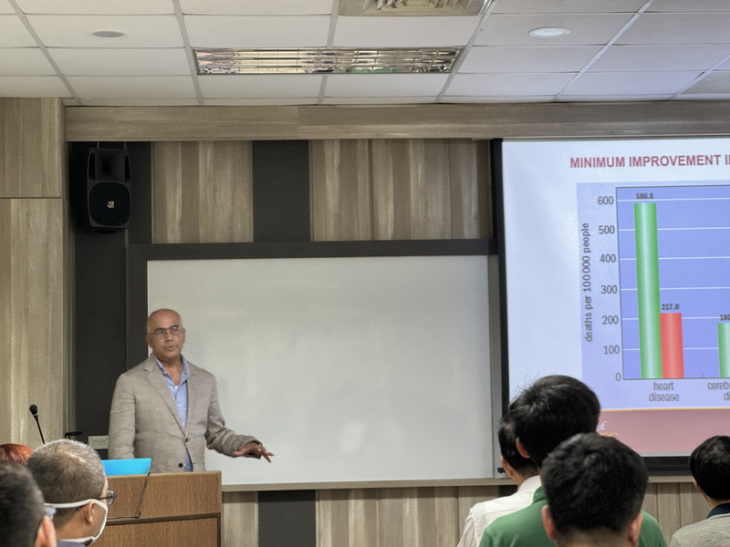 2024.5.24  Dr. Uttam K. Sinha (University of Southern California)來訪演講圖片