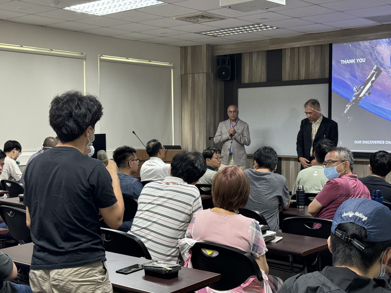 2024.5.24  Dr. Uttam K. Sinha (University of Southern California)來訪演講圖片