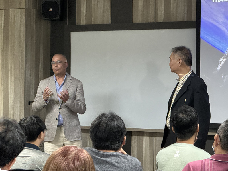 2024.5.24  Dr. Uttam K. Sinha (University of Southern California)來訪演講圖片