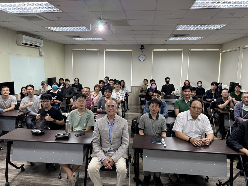 2024.5.24  Dr. Uttam K. Sinha (University of Southern California)來訪演講圖片