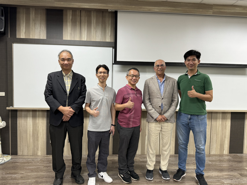 2024.5.24  Dr. Uttam K. Sinha (University of Southern California)來訪演講圖片